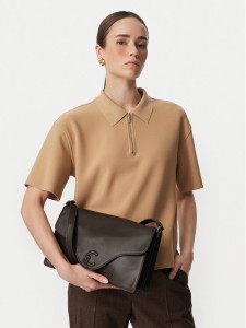 Coccinelle Torebka VJF Coccinelle C-Me Softy Smo E1 VJF 12 01 01 Khaki