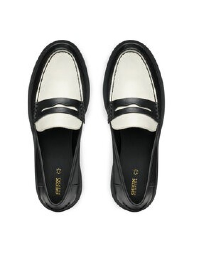 Geox Loafersy D Spherica Ec1 D25QRA 00043 C9B5V Czarny