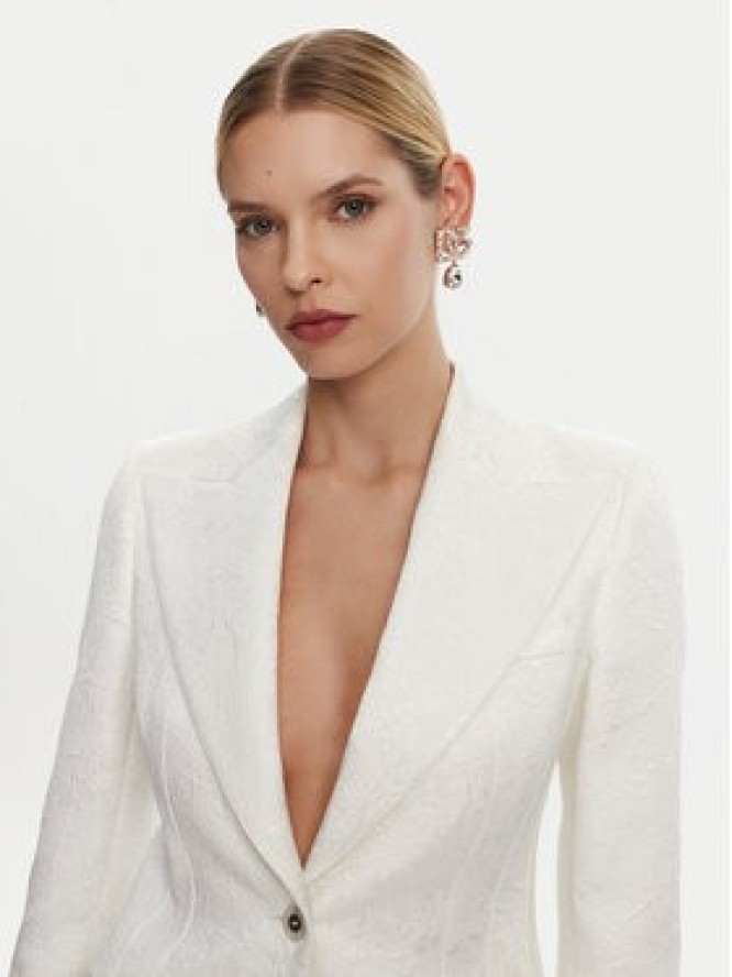 Dolce&Gabbana Marynarka F29UCT FJTBV Biały Regular Fit