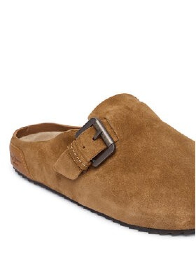 Pepe Jeans Klapki Corby Clog W PLS900001 Brązowy