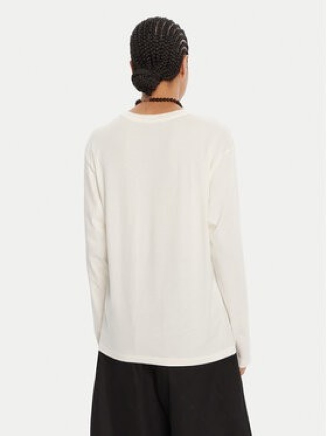 Roxy Bluzka Hangloose Art Ls ERJZT06035 Écru Regular Fit