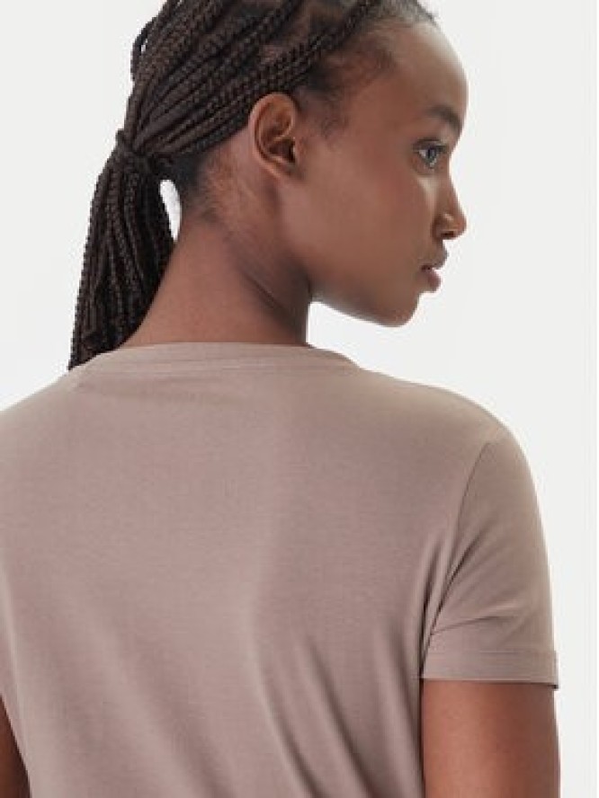 Guess T-Shirt W6GI12 K3027 Brązowy Regular Fit