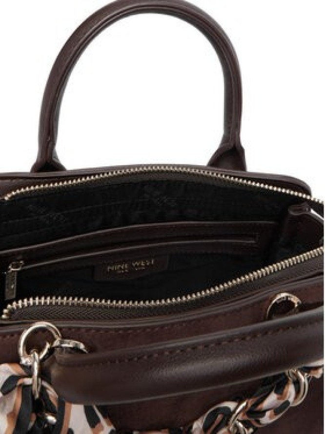 Nine West Torebka CEO-HELLESA-LDA9464 Brązowy ciemny