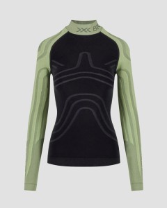 Koszulka damska X-Bionic HEATLOOP SHIRT LS WMN DIGITAL LIME/BLACK E047