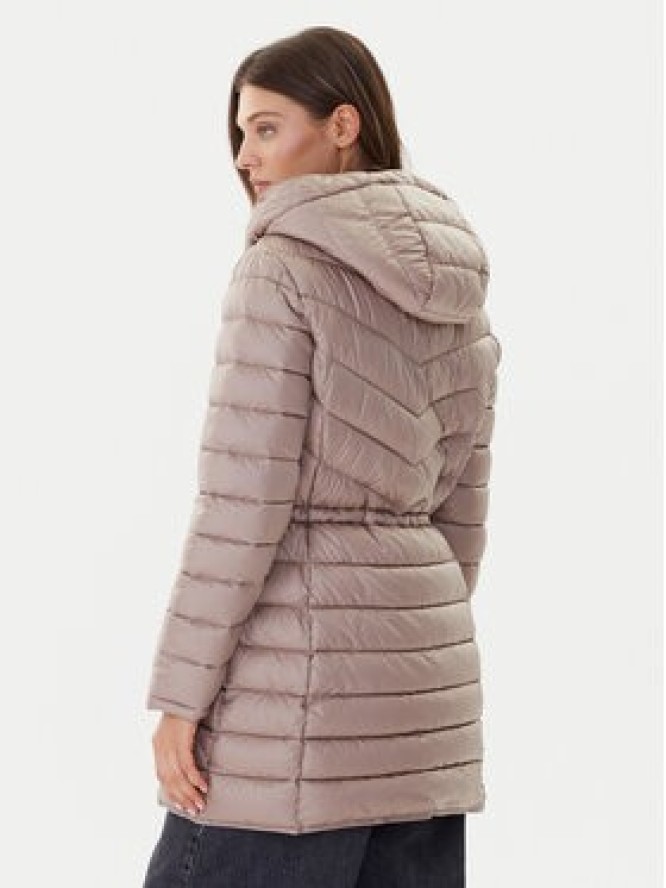 DKNY Kurtka zimowa DLEMPV38 Beżowy Slim Fit