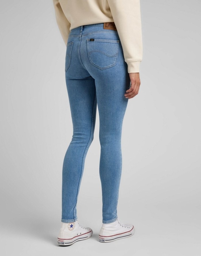 LEE SCARLETT DAMSKIE SPODNIE JEANSOWE PARTLY CLOUDY L526ERPA 112326910