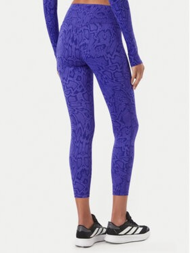 adidas Legginsy Optime Primelift Snake KQ8312 Fioletowy