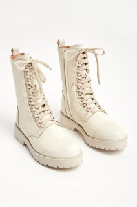 Trapery damskie skórzane TWINSET