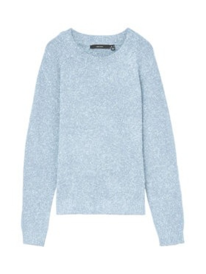 Vero Moda Sweter Doffy 10201022 Błękitny Regular Fit