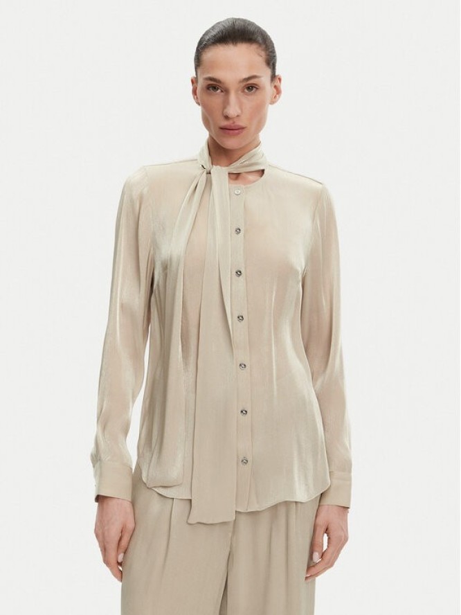 MICHAEL Michael Kors Koszula MS440I88BB Beżowy Regular Fit