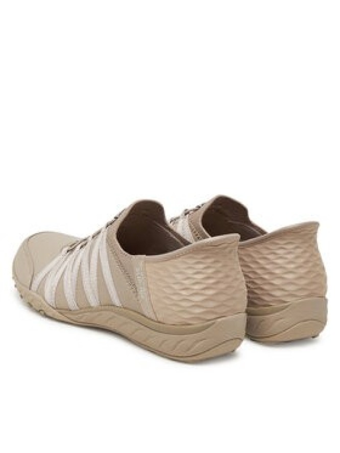 Skechers Sneakersy Slip-Ins: Breathe Easy - Roll With Me 100593/TPE Beżowy