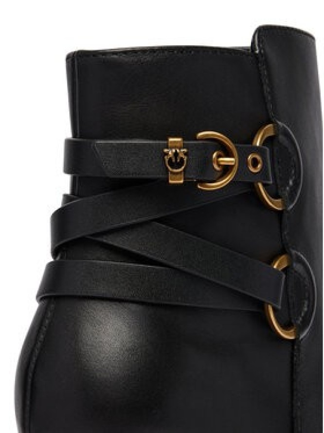 PINKO Botki Vane 01 SD0585P001 Czarny