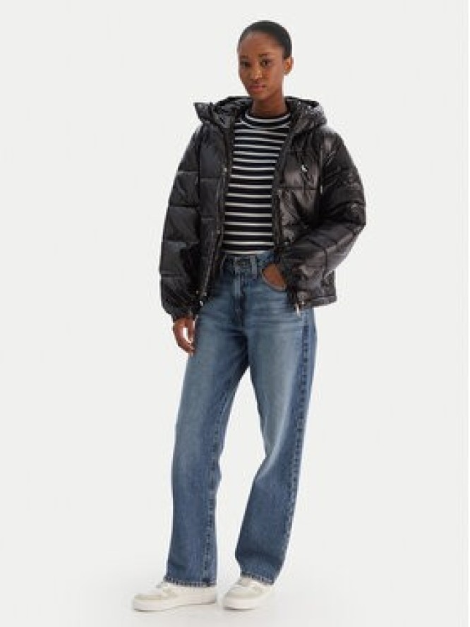 Calvin Klein Jeans Kurtka zimowa LV047D505G Czarny Relaxed Fit