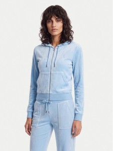 Juicy Couture Bluza Robertson JCAP176 Niebieski Slim Fit