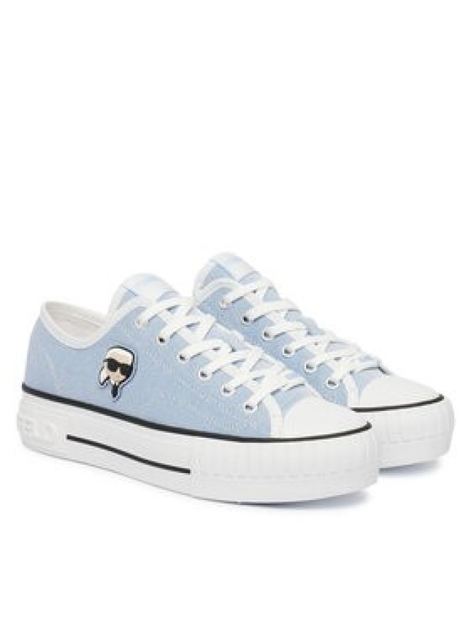 KARL LAGERFELD Trampki Kampus Max NFT KL60424G Niebieski