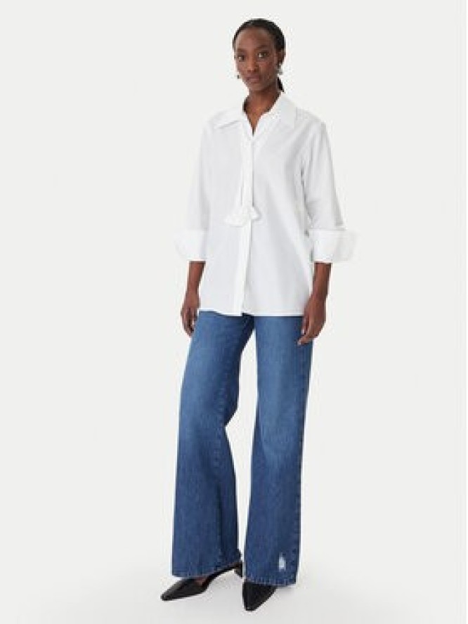 Marella Koszula Tabarin 2613111074 Biały Regular Fit