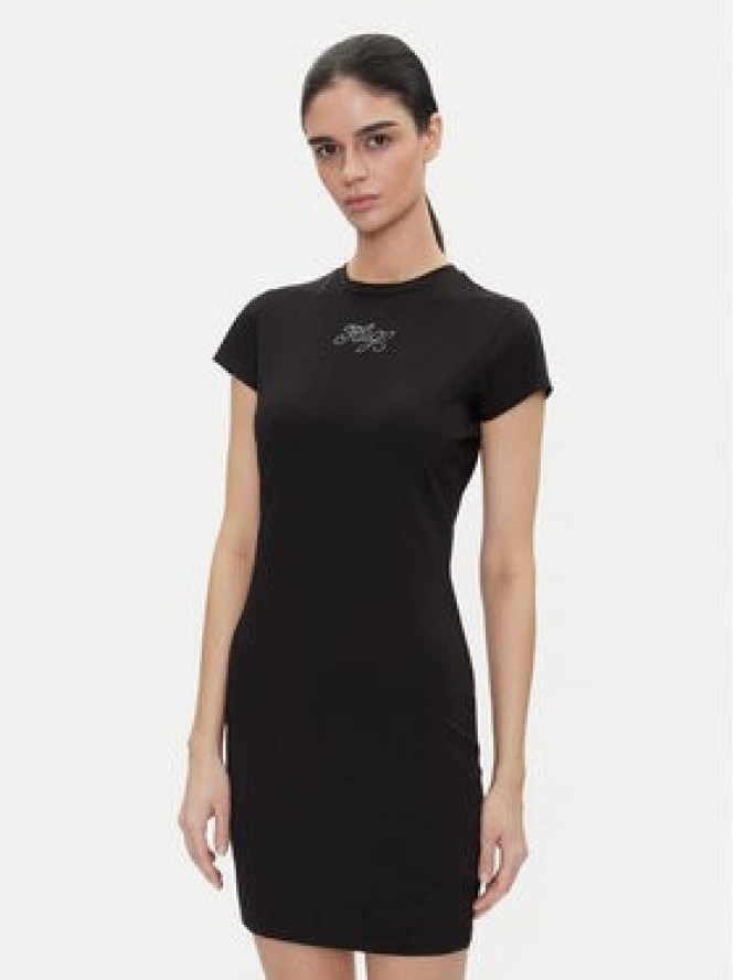 HUGO Sukienka codzienna 50537240 Czarny Slim Fit