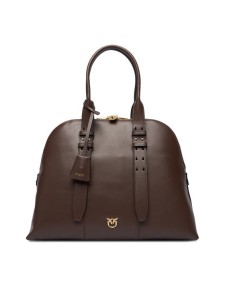 PINKO Torebka Bowling Bag Medium AI 25-26 PLTT 105172 A0QO Brązowy