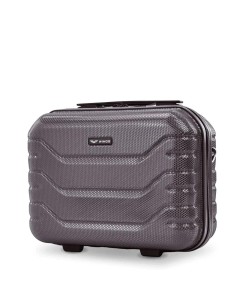 Kuferek podróżny Wings CRAKE kosmetyczka 14" DARK GREY