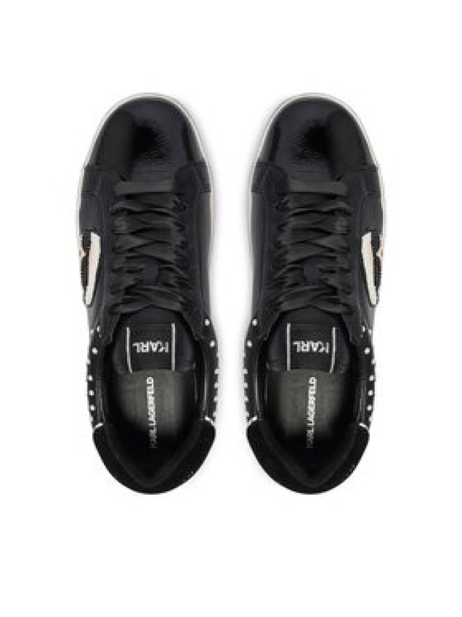KARL LAGERFELD Sneakersy KL60130N Czarny