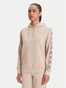 Guess Bluza V4YQ11 KB3P2 Beżowy Regular Fit