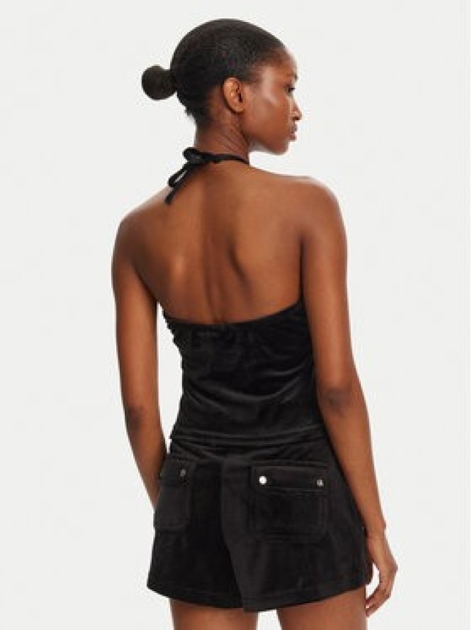 Juicy Couture Top JCWCT125325 Czarny Slim Fit