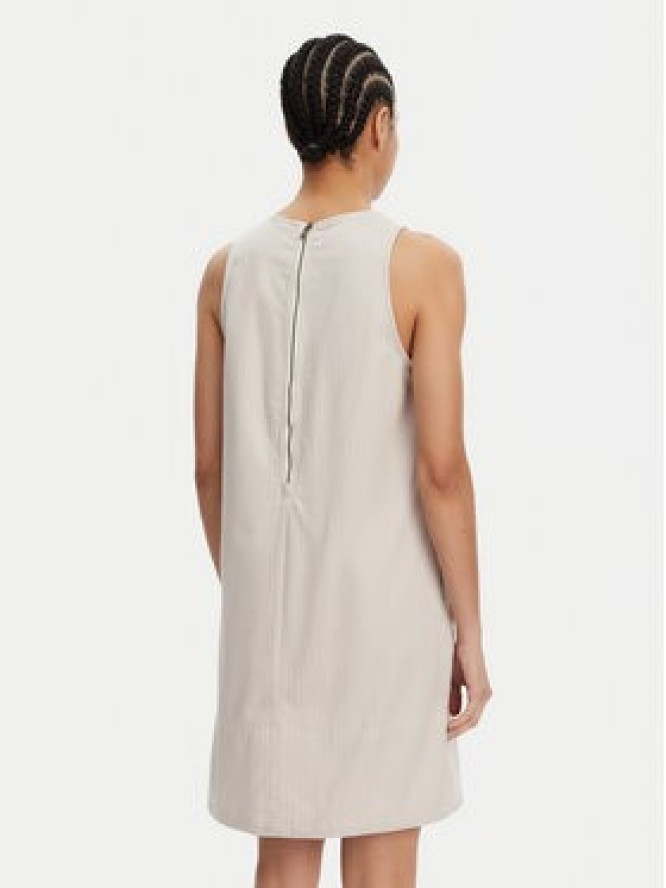 adidas Sukienka codzienna Allover Print JC8855 Beżowy Regular Fit