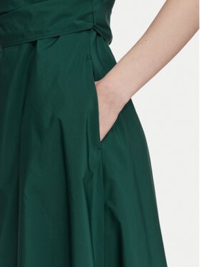 Weekend Max Mara Sukienka koktajlowa Gentile 2625226091 Zielony ciemny Regular Fit