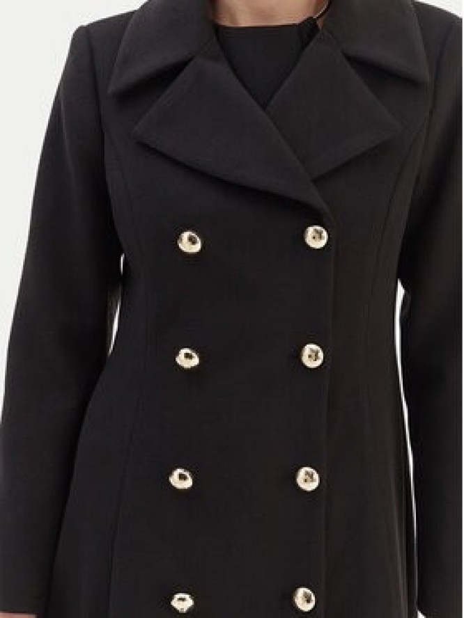 Rinascimento Płaszcz przejściowy CFC0126730003 Czarny Regular Fit