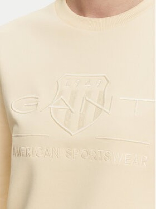 Gant Bluza Tonal Archive Shield 4200663 Beżowy Regular Fit