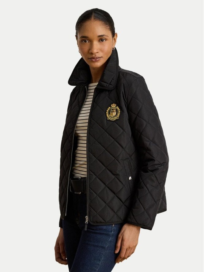 LAUREN RALPH LAUREN Kurtka przejściowa 297979539001 Czarny Regular Fit