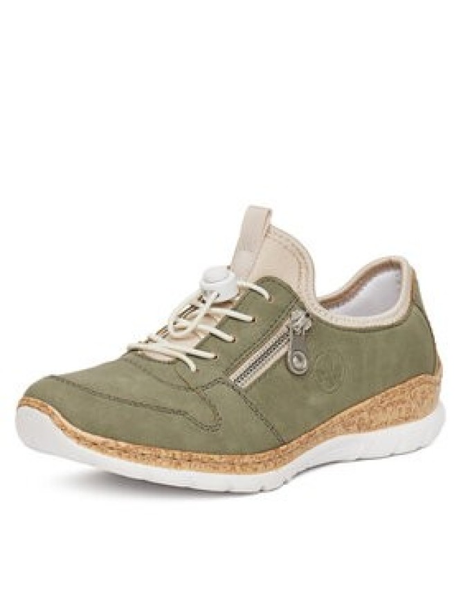 Rieker Sneakersy N42G0-52 Zielony