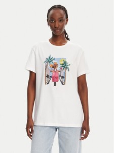 Liu Jo T-Shirt WA5260 JS003 Biały Regular Fit