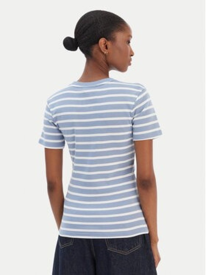 Tommy Hilfiger T-Shirt New Cody WW0WW40587 Błękitny Slim Fit