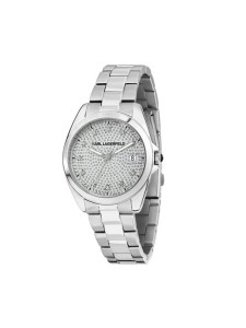 KARL LAGERFELD Zegarek R0553101509 Srebrny