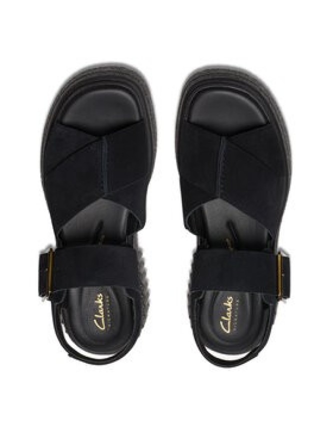Clarks Sandały Evamar Wish 26181199 Czarny