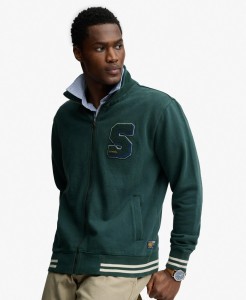 superdry Kurtka Vintage Athletic Track z bawełny 100%, krój Loose