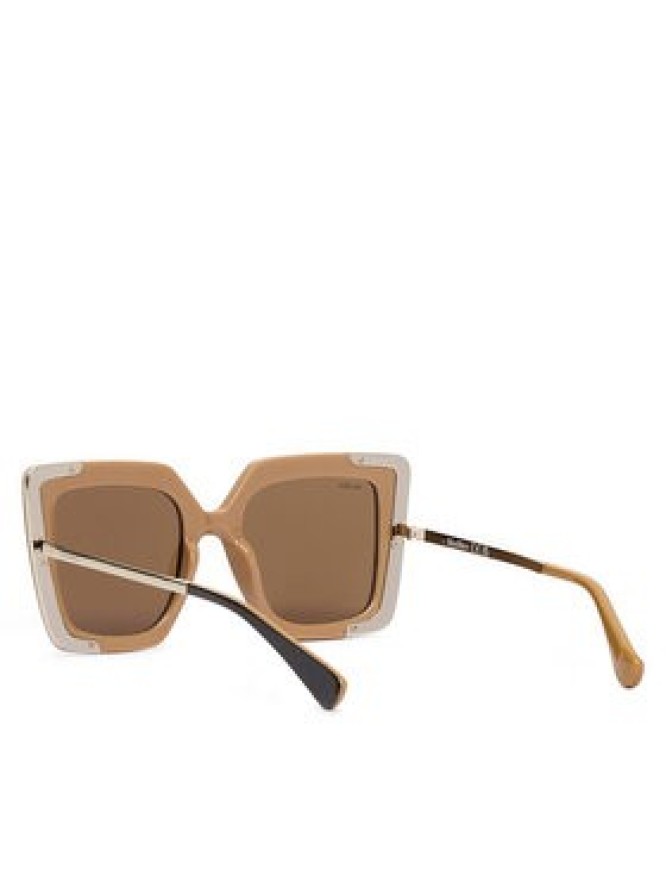 Max Mara Okulary przeciwsłoneczne Design4 MM0051 50E Brązowy
