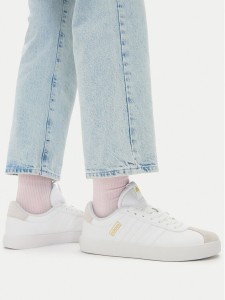 adidas Sneakersy VL Court 3.0 Low Skateboarding ID8795 Biały