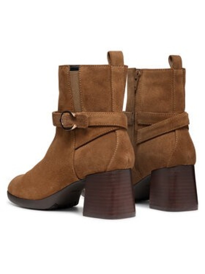 Geox Botki D Walk Pleasure 55 D46XBA 00022 C6372 Brązowy