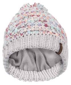 Trespass Irmina - Damska czapka typu beanie w kolorze jasnoszarym