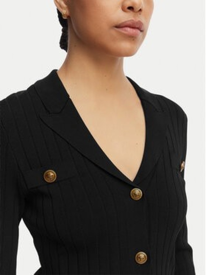 Guess Kardigan W5YR11 Z0130 Czarny Regular Fit