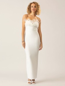 APART Sukienka w kolorze białym rozmiar: 40