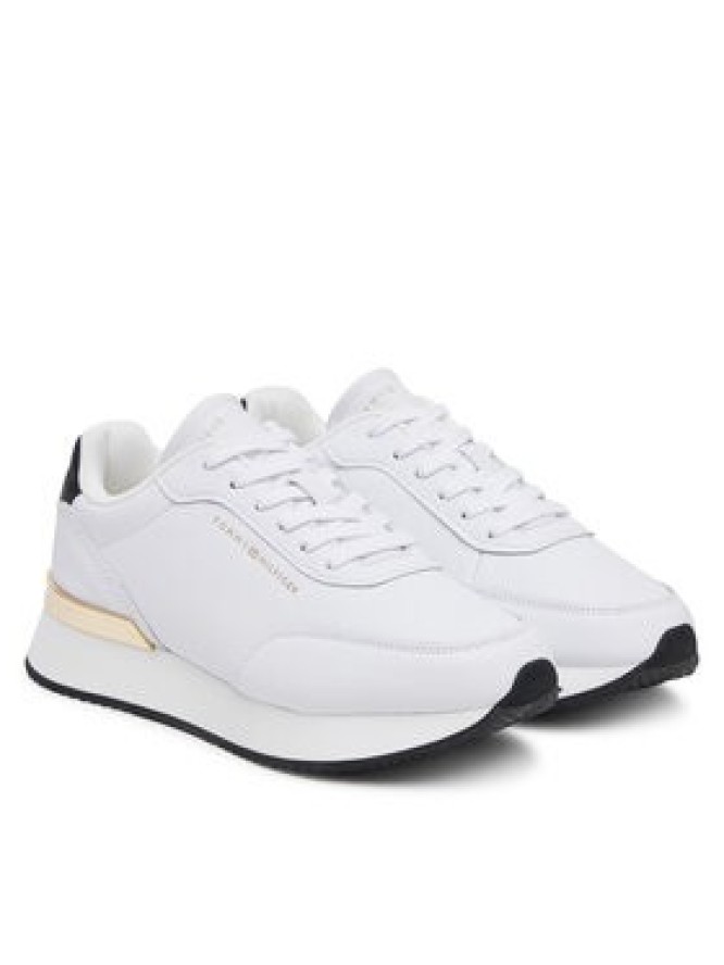 Tommy Hilfiger Sneakersy Chic Fashion Runner FW0FW08695 Biały