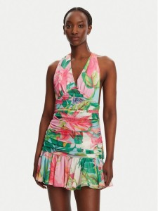 Bardot Sukienka koktajlowa Mave 59705DB1 Kolorowy Regular Fit