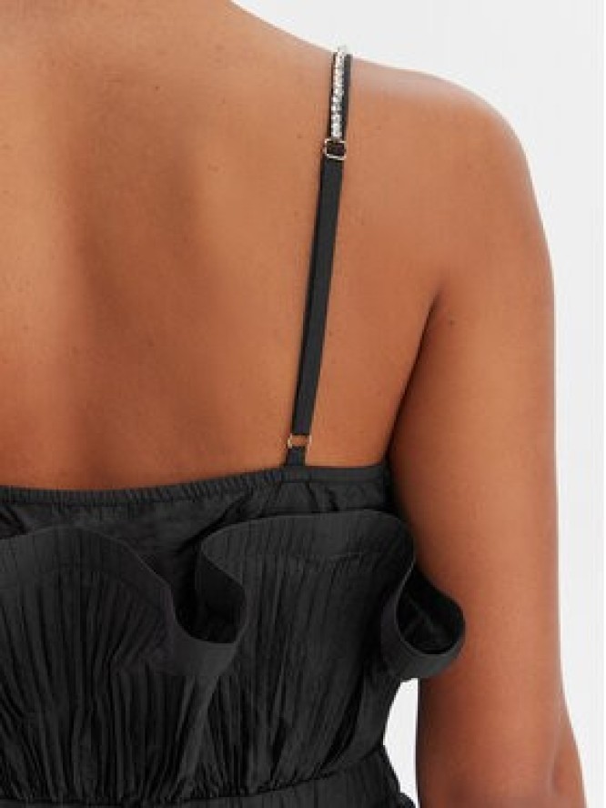 Fracomina Sukienka koktajlowa FQ26SD1007W83101 Czarny Regular Fit