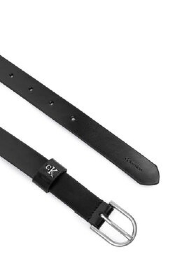 Calvin Klein Pasek Rounded Buckle Ck Loop 25Mm LV04F7107G Czarny