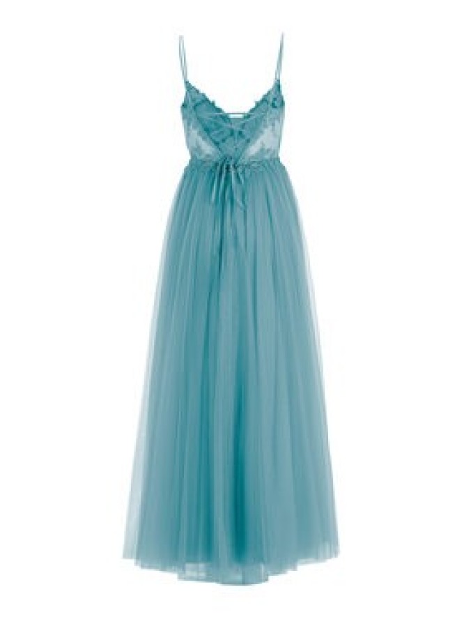 Hey Kyla Sukienka wieczorowa 5AI059HK Turkusowy Regular Fit