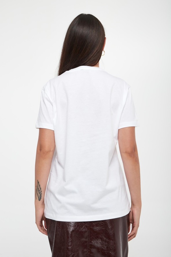 T-shirt damski z nadrukiem LIU JO