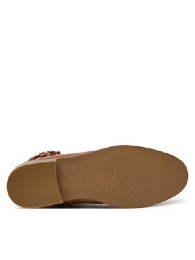 MICHAEL Michael Kors Oficerki Beverly Flat 40F6BVFB5L Brązowy